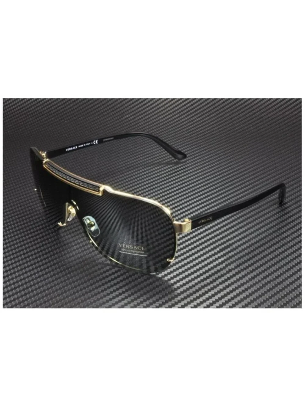 New Versace Men  Black Sunglasses  40- 140-
